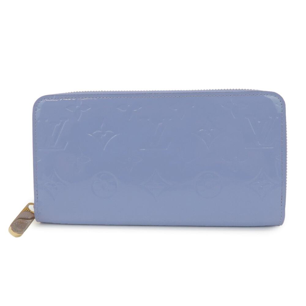 Louis Vuitton Monogram Vernis Zippy Wallet Lilas Purple